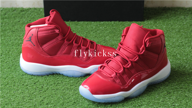 Authentic Air Jordan 11 Gym Red GS
